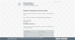Desktop Screenshot of dorindaaventin.com